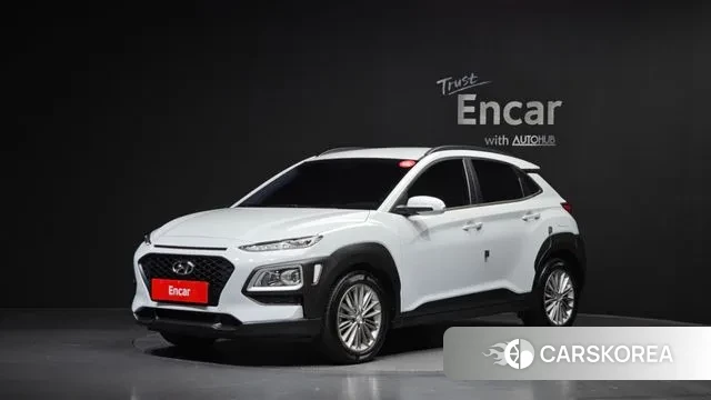 Hyundai Kona 2018 Белый из Кореи