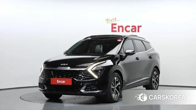 Kia Sportage 5th Generation Hybrid 2021 Черный из Кореи