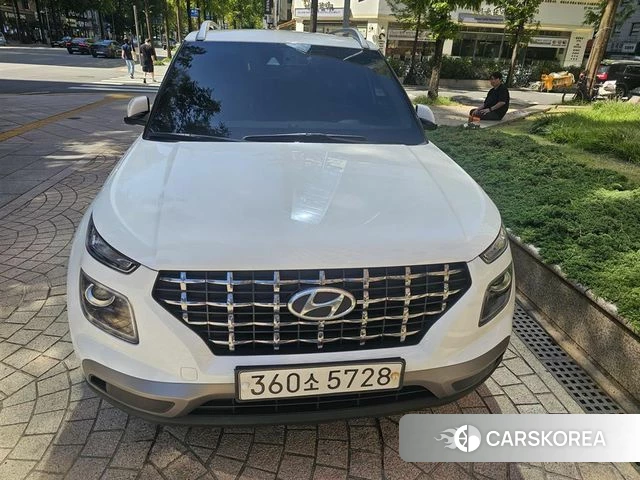 Hyundai Venue 2020 Белый из Кореи