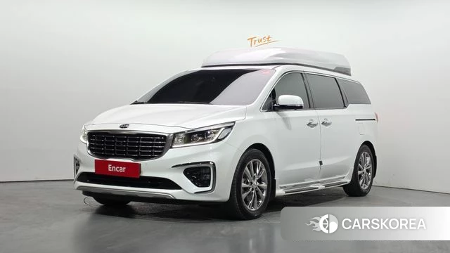 Kia The New Carnival 2018 Белый из Кореи