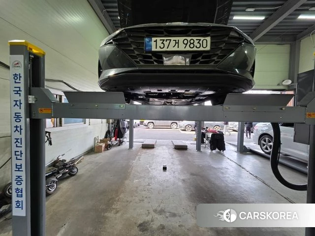 Hyundai Avante (CN7) 2022 Серый из Кореи