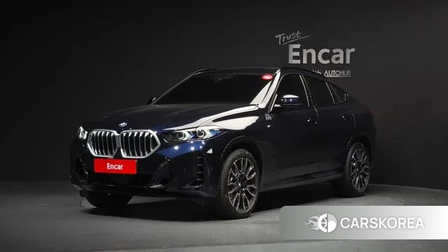 BMW X6 (G06) 2025 Черный из Кореи