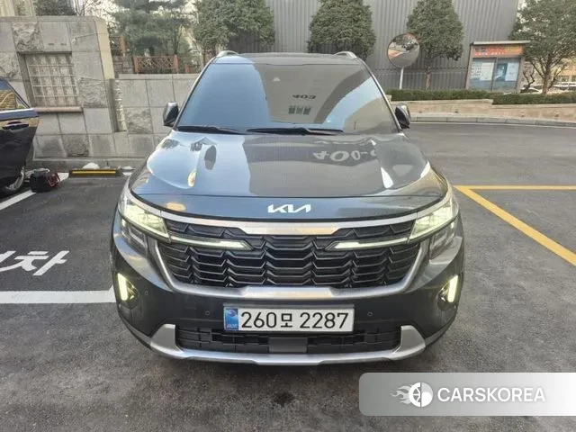 Kia The New Seltos 2024 Серый из Кореи