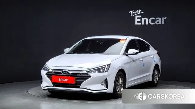 Hyundai The New Avante AD 2019 Белый из Кореи