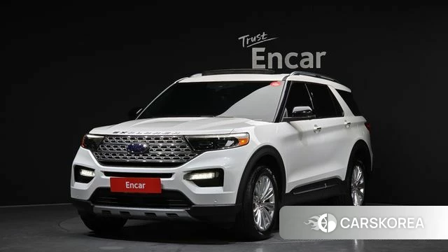 Ford Explorer 6th Generation 2019 Белый из Кореи