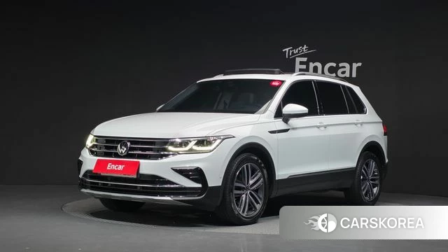 Volkswagen Tiguan second Generation 2023 Белый из Кореи