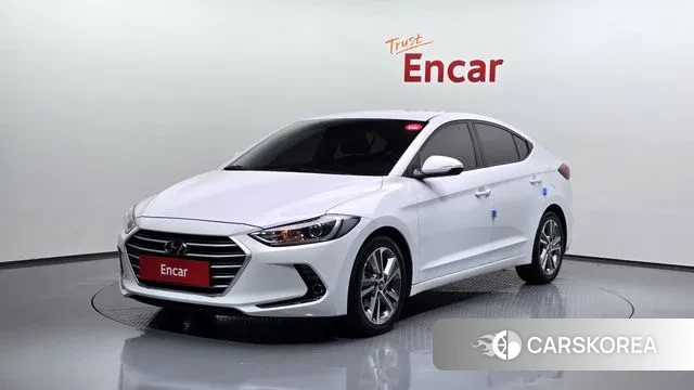 Hyundai Avante AD 2018 Белый из Кореи