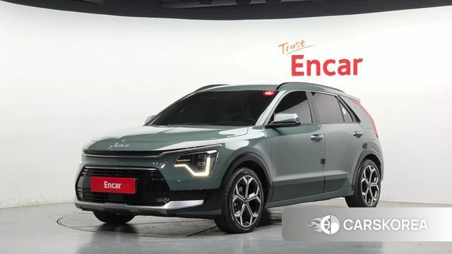 Kia Di Ol Nu Niro 2022 Зеленый из Кореи