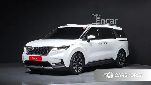 Kia Carnival 4th generation 2022 Белый из Кореи