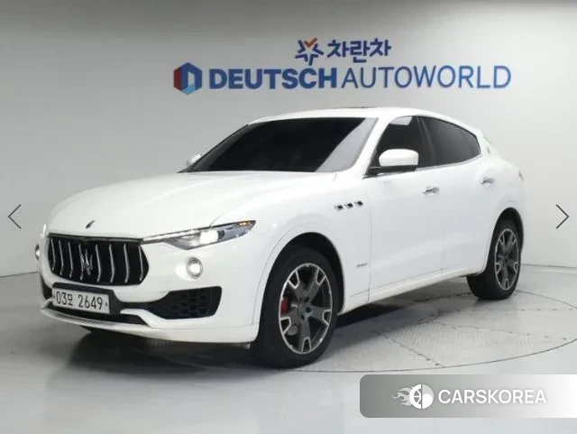 Maserati Levante 2018 Белый из Кореи