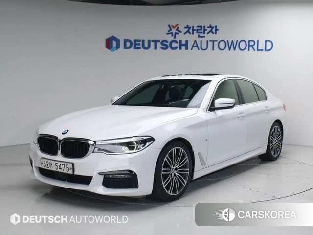 BMW 5 Series (G30) 2019 Белый из Кореи