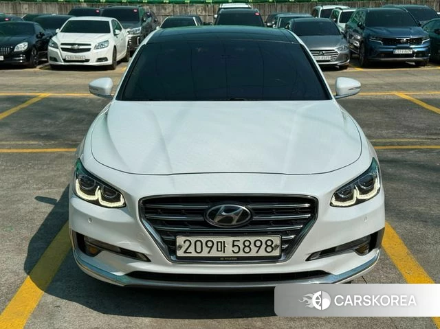 Hyundai Grandeur IG 2018 Белый из Кореи