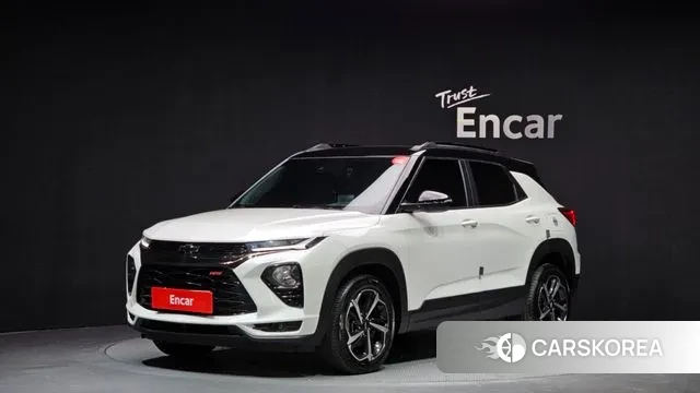 Chevrolet (GM Daewoo) Trailblazer 2022 Белый из Кореи