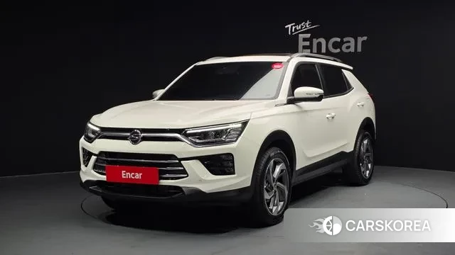 Ssangyong Beautiful Korando 2022 Белый из Кореи