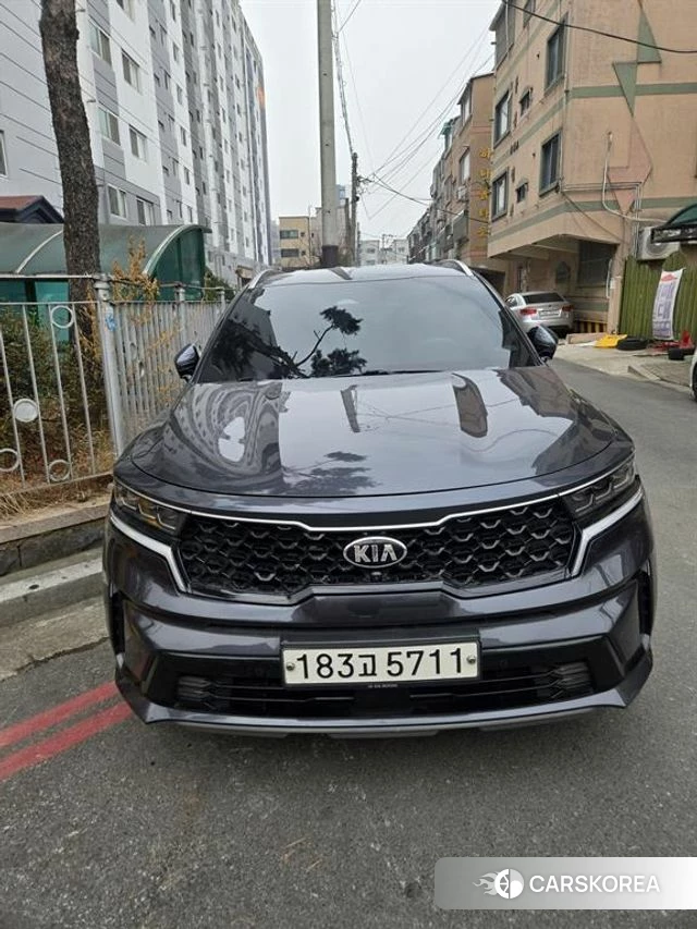 Kia Sorento 4th Generation 2020 Серый из Кореи