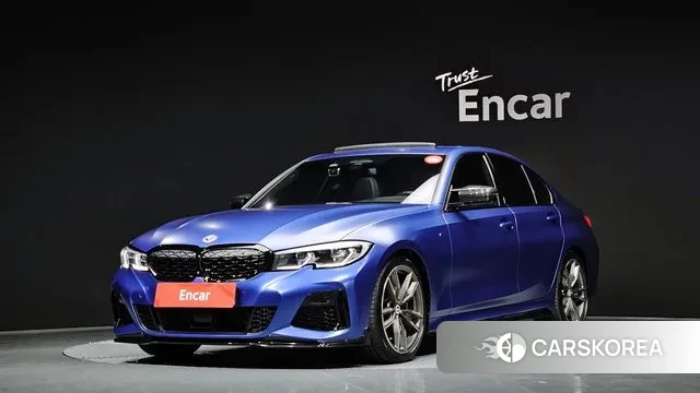 BMW 3 Series (G20) 2020 Синий из Кореи