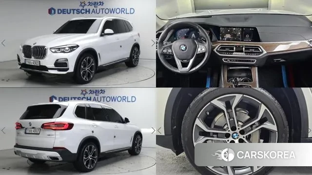 BMW X5 (G05) 2021 Белый из Кореи