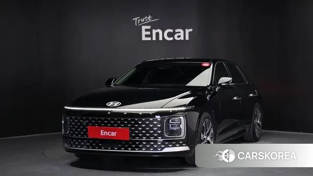 Hyundai Grandeur (GN7) 2023 Черный из Кореи