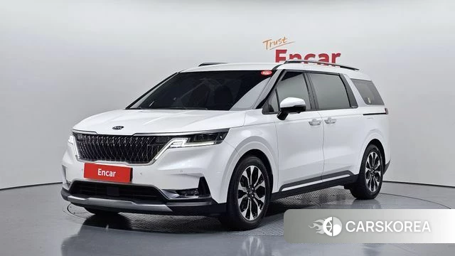 Kia Carnival 4th generation 2021 Белый из Кореи