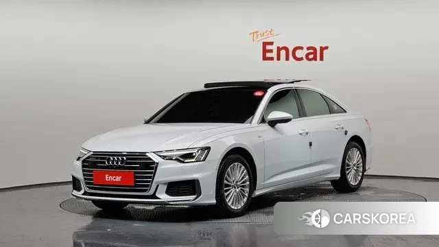 Audi A6 (C8) 2021 Белый из Кореи