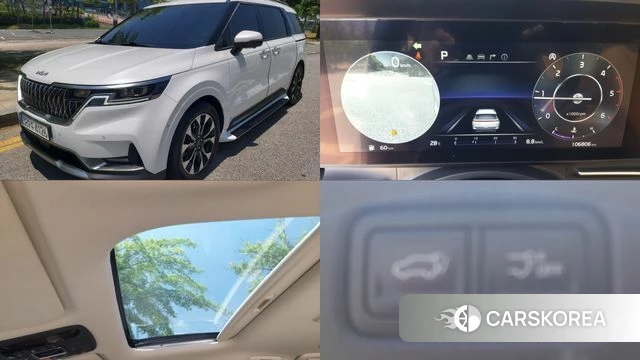 Kia Carnival 4th generation 2023 Белый из Кореи