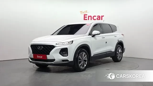 Hyundai Santa Fe TM 2018 Белый из Кореи