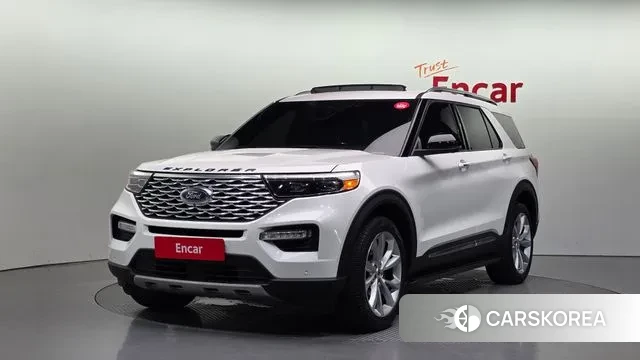 Ford Explorer 6th Generation 2021 Белый из Кореи