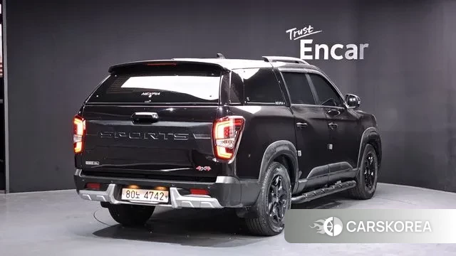 Ssangyong The New Rexton Sport 2021 Черный из Кореи