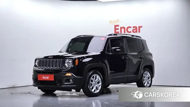 Jeep Renegade 2018 Черный из Кореи