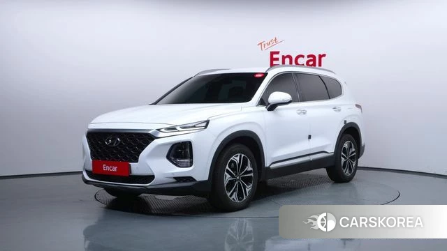 Hyundai Santa Fe TM 2019 Белый из Кореи