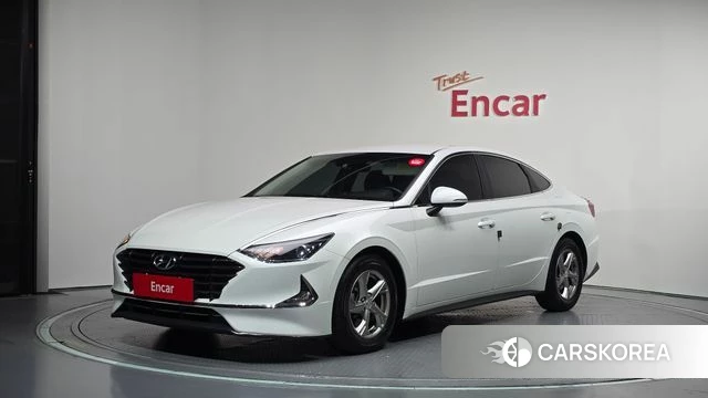 Hyundai Sonata (DN8) 2019 Белый из Кореи