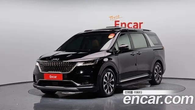 Kia Carnival 4th generation 2023 Черный из Кореи