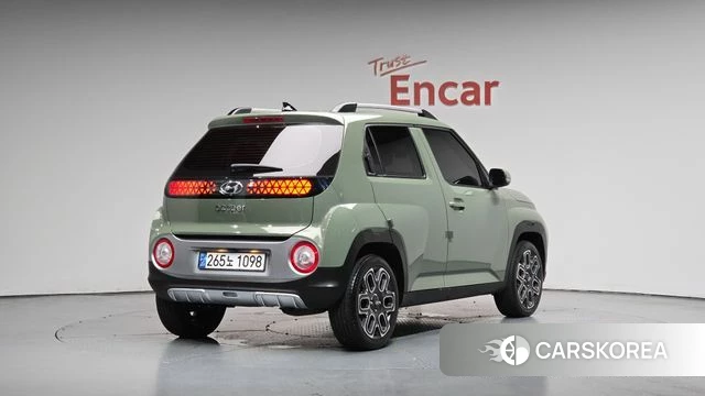 Hyundai Casper 2024 Светло-зеленый из Кореи