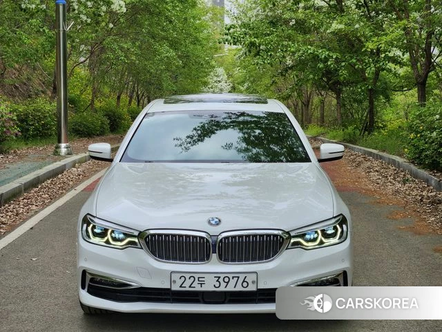 BMW 5 Series (G30) 2019 Белый из Кореи
