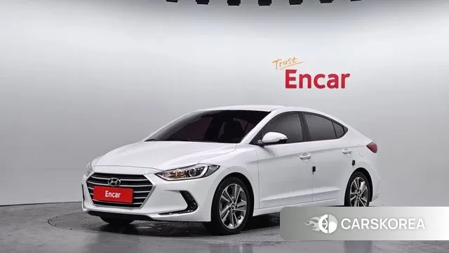 Hyundai Avante AD 2018 Белый из Кореи
