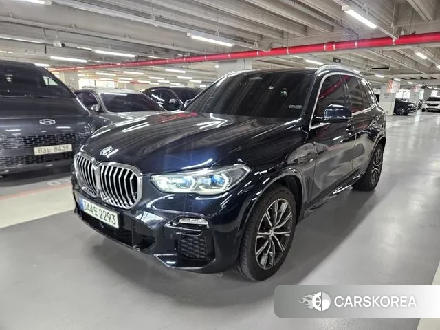 BMW X5 (G05) 2021 Черный из Кореи