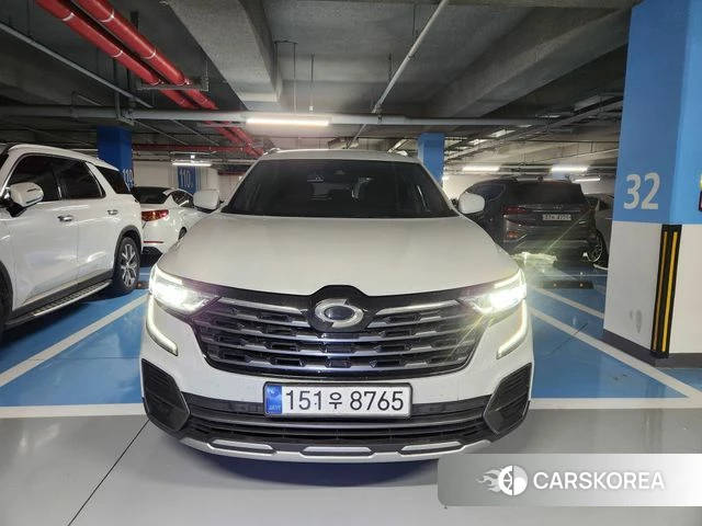 Renault Korea (Samsung) The New QM6 2023 Белый из Кореи