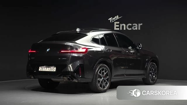 BMW X4 (G02) 2022 Серый из Кореи