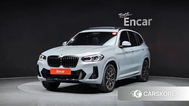 BMW X3 (G01) 2023 Серебристо-серый из Кореи