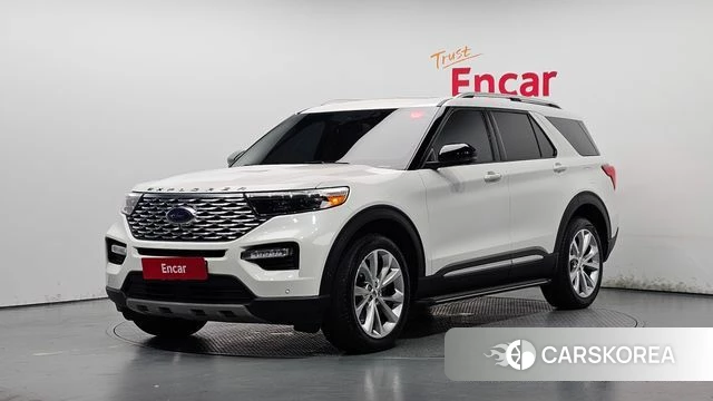 Ford Explorer 6th Generation 2021 Белый из Кореи