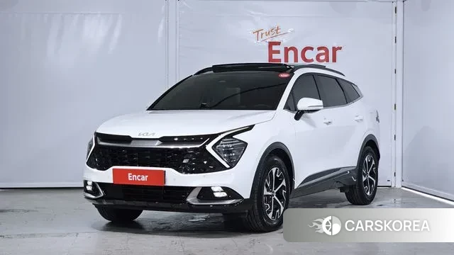 Kia Sportage 5th Generation Hybrid 2023 Белый из Кореи