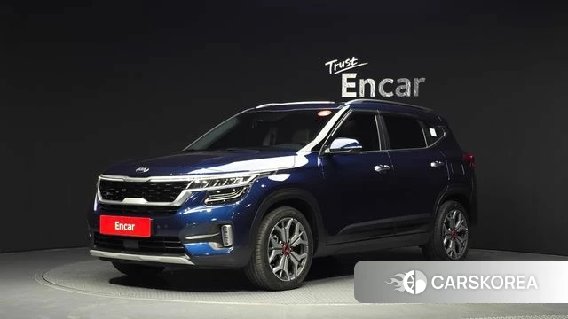 Kia Seltos 2020 Синий из Кореи
