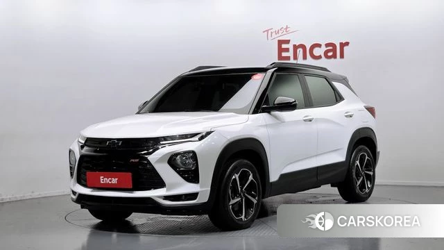 Chevrolet (GM Daewoo) Trailblazer 2021 Белый из Кореи