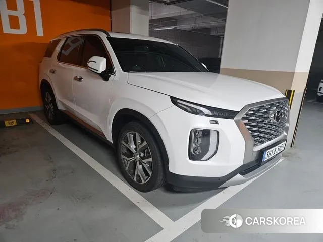 Hyundai Palisade 2021 Белый из Кореи