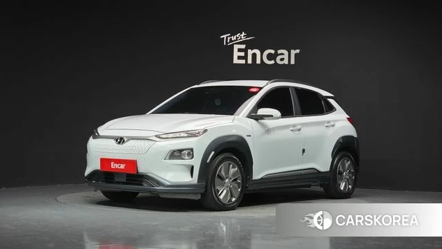 Hyundai Kona Electric 2020 Белый из Кореи