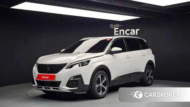Peugeot 5008 second generation 2018 Белый из Кореи