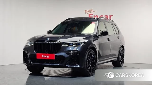 BMW X7 (G07) 2020 Серый из Кореи