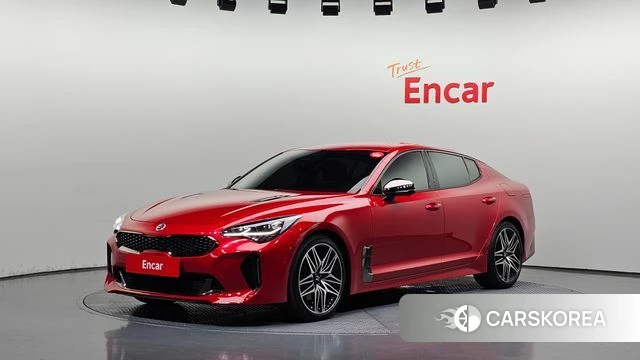 Kia Stinger Meister 2021 Красный из Кореи
