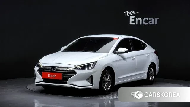 Hyundai The New Avante AD 2019 Белый из Кореи