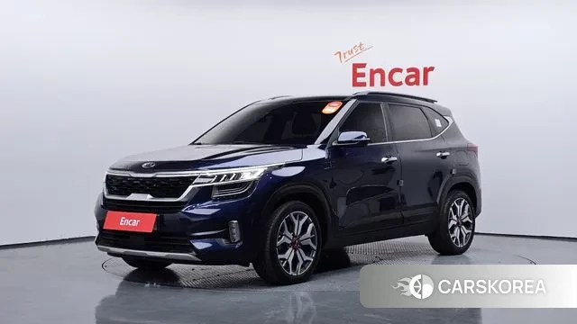 Kia Seltos 2020 Синий из Кореи